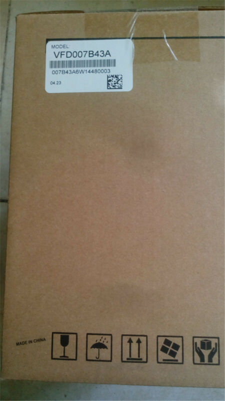 VFD007B43A DELTA VFD Inverter Frequency converter 750w 1HP 3 PHASE 380V 400HZ VFD007B43A DELTA VFD Inverter Frequency converter 750w 1HP 3 PHASE 380V 400HZ