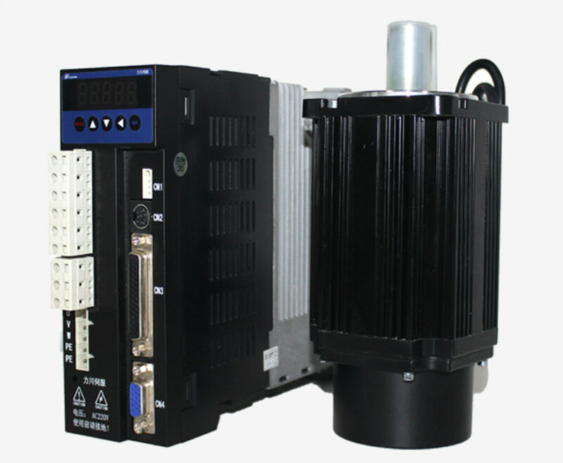 3phase 220V 1000W 1KW 4N.m 2500rpm 130mm AC servo motor drive kit 2500ppr 3phase 220V 1000W 1KW 4N.m 2500rpm 130mm AC servo motor drive kit 2500ppr