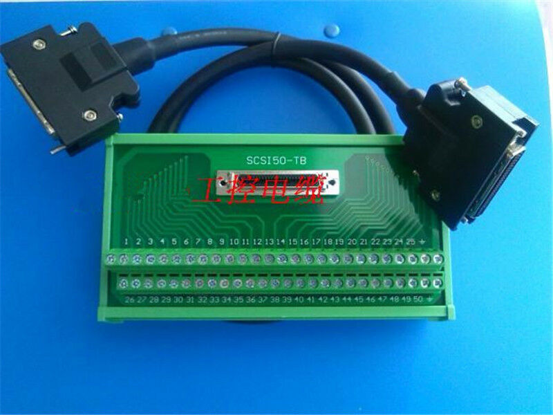 JUSP-TA50P 50pin terminal blocks with 1m CN1 cable for Yaskawa AC servo motor JUSP-TA50P 50pin terminal blocks with 1m CN1 cable for Yaskawa AC servo motor