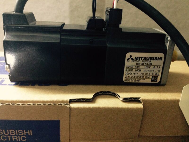 NEW MITSUBISHI AC SERVO MOTOR HC-KFS13B EXPEDITED SHIPPING NEW MITSUBISHI AC SERVO MOTOR HC-KFS13B EXPEDITED SHIPPING