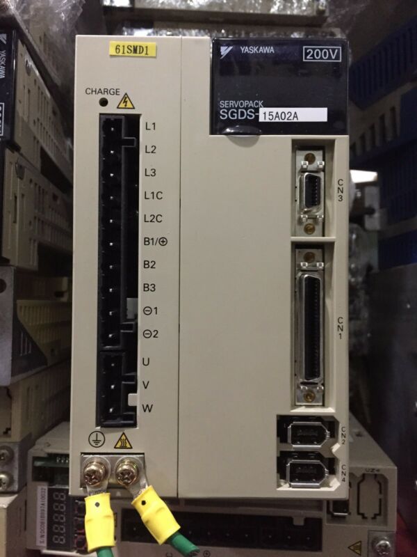 1PC USED YASKAWA AC SERVO DRIVER SGDS-15A02A SGDS15A02A EXPEDITED SHIPPING 1PC USED YASKAWA AC SERVO DRIVER SGDS-15A02A SGDS15A02A EXPEDITED SHIPPING