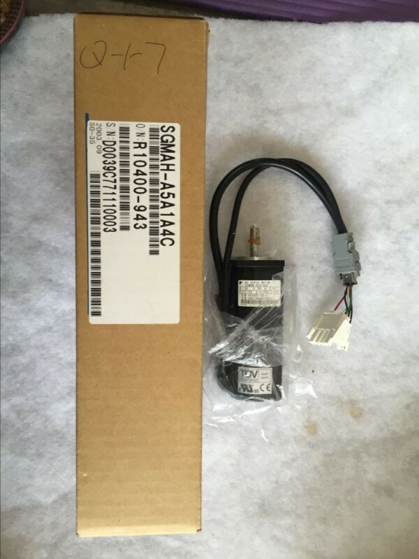 YASKAWA AC SERVO MOTOR SGMAH-A5A1A4C NEW ORIGINAL EXPEDITED SHIPPING YASKAWA AC SERVO MOTOR SGMAH-A5A1A4C NEW ORIGINAL EXPEDITED SHIPPING