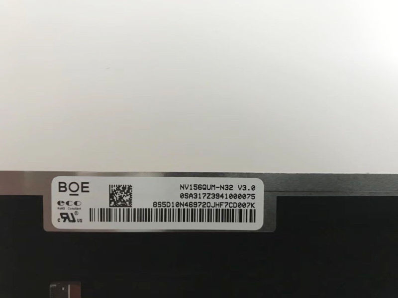 NV156QUM-N32 V3.0 UHD 3840X2160 40Pin 15.6" 4K LED LCD Screen Display BOE Glare NV156QUM-N32 V3.0 UHD 3840X2160 40Pin 15.6" 4K LED LCD Screen Display BOE Glare