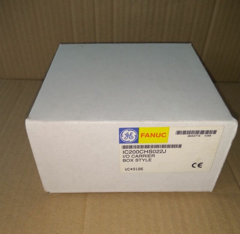 NEW ORIGINAL GE FANUC I/O CARRIER IC200CHS022 EXPEDITED SHIPPING NEW ORIGINAL GE FANUC I/O CARRIER IC200CHS022 EXPEDITED SHIPPING