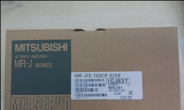 1PC MITSUBISHI SERVO DRIVER MR-J2S-100CP-S259 NEW EXPEDITED SHIPPING 1PC MITSUBISHI SERVO DRIVER MR-J2S-100CP-S259 NEW EXPEDITED SHIPPING