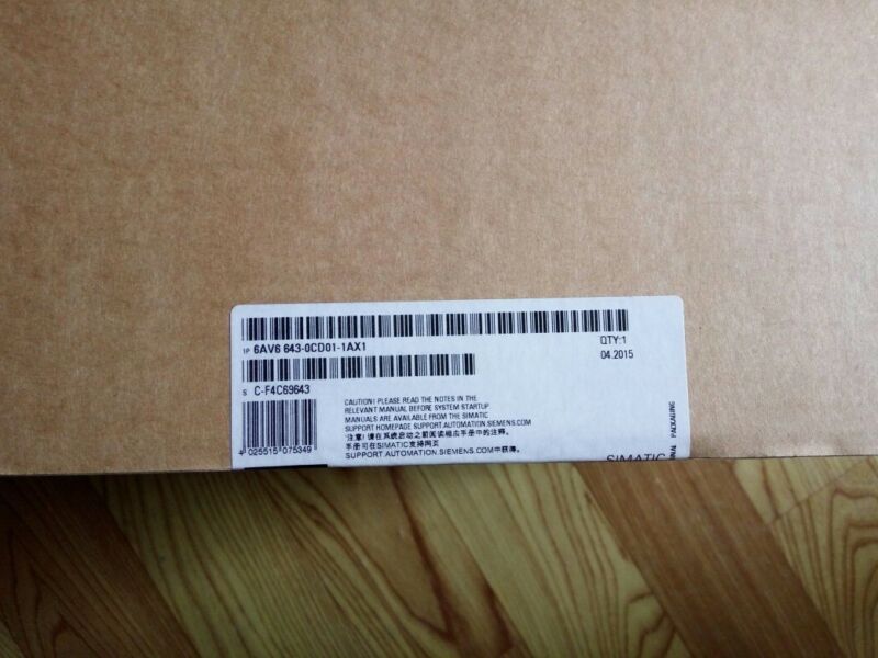 NEW ORIGINAL SIEMENS MULTI PANEL 6AV6 643-0CD01-1AX1 6AV6643-0CD01-1AX1 NEW ORIGINAL SIEMENS MULTI PANEL 6AV6 643-0CD01-1AX1 6AV6643-0CD01-1AX1
