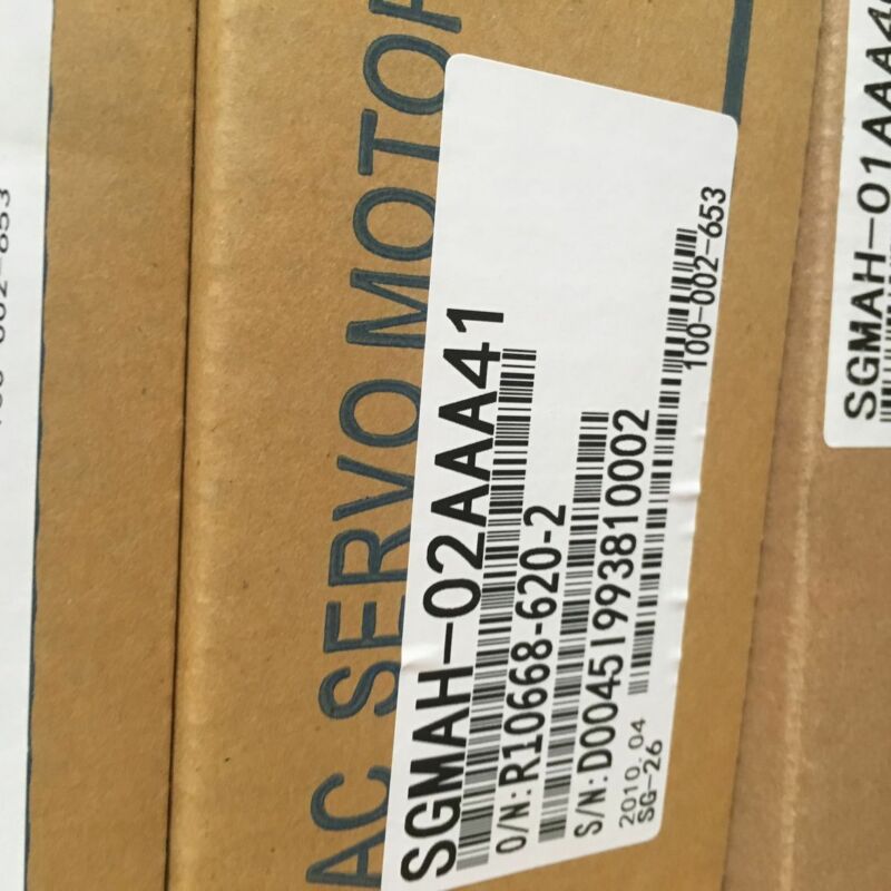 YASKAWA AC SERVO MOTOR SGMAH-02AAA41 NEW ORIGINAL 200W 200V 2.1A 0.63N.M 3000r/m YASKAWA AC SERVO MOTOR SGMAH-02AAA41 NEW ORIGINAL 200W 200V 2.1A 0.63N.M 3000r/m