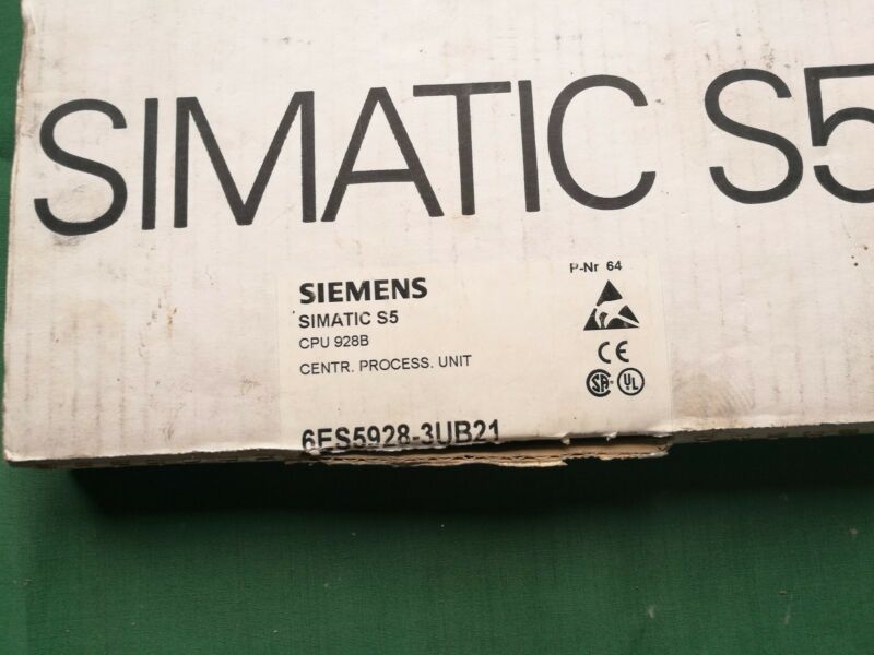 NEW ORIGINAL SIEMENS CENTRAL PROCESS UNIT 6ES5928-3UB21 EXPEDITED SHIPPING NEW ORIGINAL SIEMENS CENTRAL PROCESS UNIT 6ES5928-3UB21 EXPEDITED SHIPPING