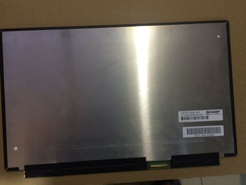 12.5" LED LCD Screen LQ125T1JW02/ A02 edp40pin 2560X1440 IPS QHD NON-TOUCH NEW 12.5" LED LCD Screen LQ125T1JW02/ A02 edp40pin 2560X1440 IPS QHD NON-TOUCH NEW