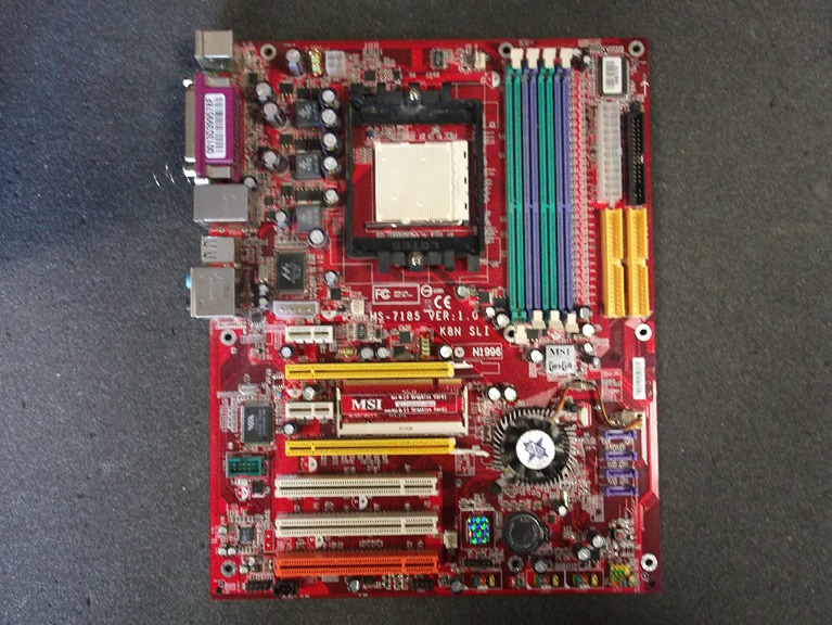 K8N-SLI MS-7185 Socket 939 nForce4 SLI K8N-SLI MS-7185 Socket 939 nForce4 SLI