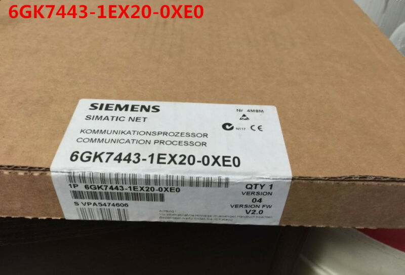 SIEMENS 6GK7443-1EX20-0XE0 6GK7 443-1EX20-0XE0 NEW IN BOX SIEMENS 6GK7443-1EX20-0XE0 6GK7 443-1EX20-0XE0 NEW IN BOX