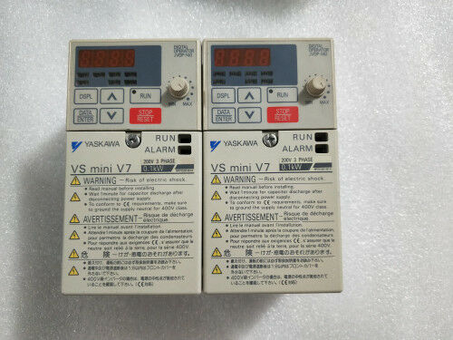 Yaskawa CIMR-V7AA20P1 DRIVE 0.3KVA 230V Yaskawa CIMR-V7AA20P1 DRIVE 0.3KVA 230V