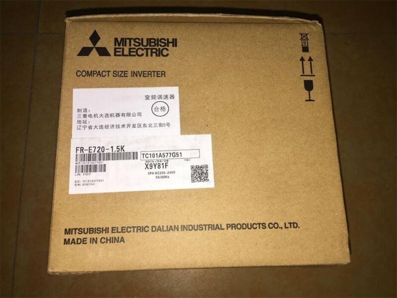 MITSUBISHI FR-E720-1.5K DRIVE INVERTER 3PH 220VAC 1.5KW New In Box 1PCS MITSUBISHI FR-E720-1.5K DRIVE INVERTER 3PH 220VAC 1.5KW New In Box 1PCS