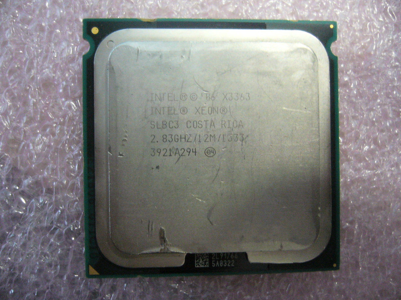 QTY 1x Intel Xeon CPU Quad Core X3363 2.83Ghz/12MB/1333Mhz LGA771 SLASC SLBC3 QTY 1x Intel Xeon CPU Quad Core X3363 2.83Ghz/12MB/1333Mhz LGA771 SLASC SLBC3