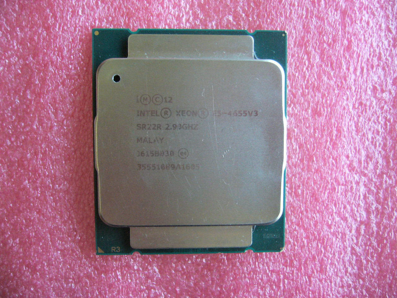 QTY 1x Intel Xeon E5-4655 V3 CPU 6-Cores 2.9 Ghz 20MB Cache LGA2011-3 SR22R QTY 1x Intel Xeon E5-4655 V3 CPU 6-Cores 2.9 Ghz 20MB Cache LGA2011-3 SR22R
