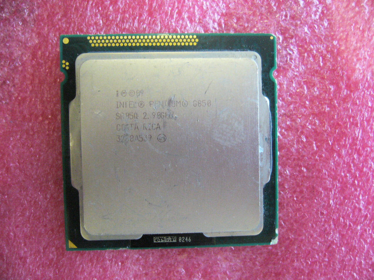 QTY 1x INTEL CPU G850 2.9GHZ/3MB LGA1155 SR05Q QTY 1x INTEL CPU G850 2.9GHZ/3MB LGA1155 SR05Q