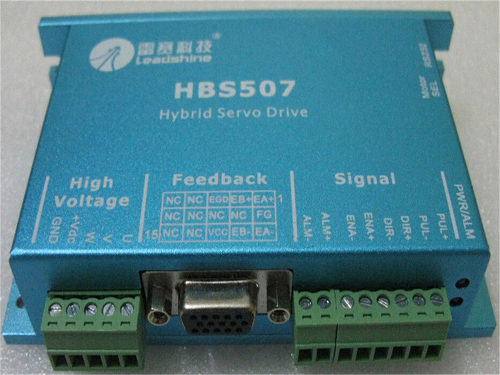 NEMA23 3PHASE closed loop motor hybrid servo drive HBS507 leadshine 18-5 NEMA23 3PHASE closed loop motor hybrid servo drive HBS507 leadshine 18-5