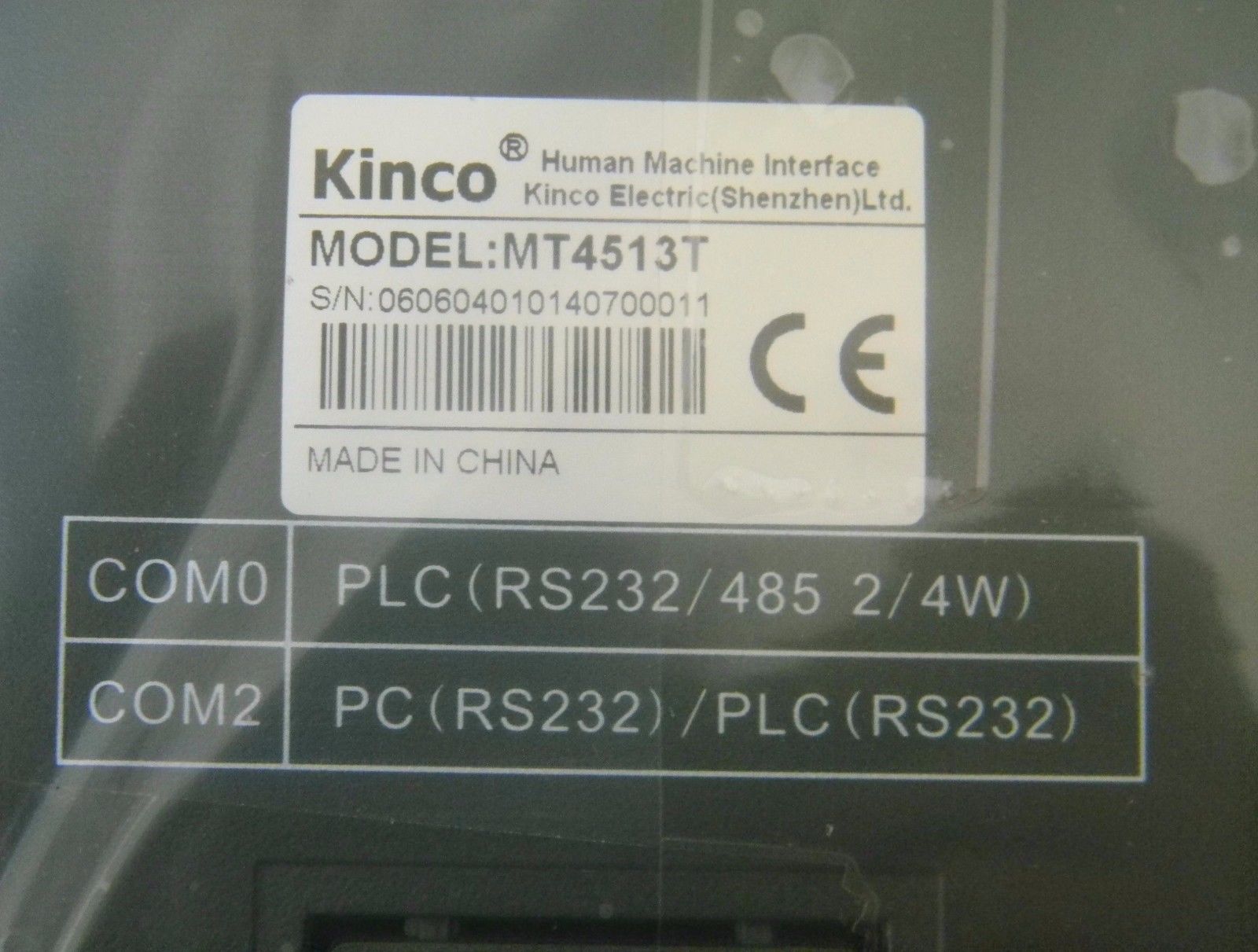 MT4513T Kinco HMI Touch Screen 10.4 inch 800*600 with program cable new MT4513T Kinco HMI Touch Screen 10.4 inch 800*600 with program cable new