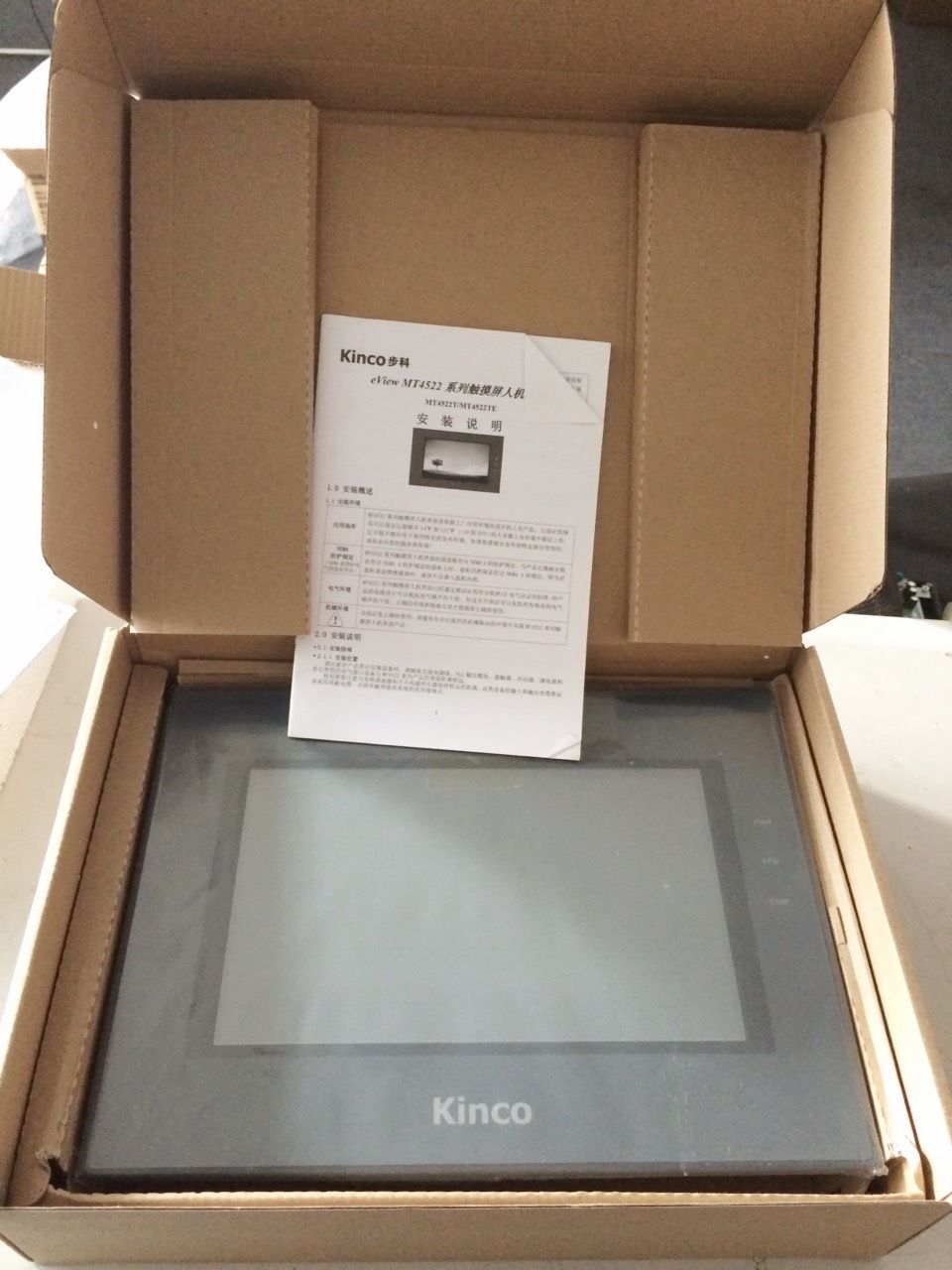 MT4522T Kinco HMI Touch Screen 10.1 inch 800*480 with program cable new MT4522T Kinco HMI Touch Screen 10.1 inch 800*480 with program cable new