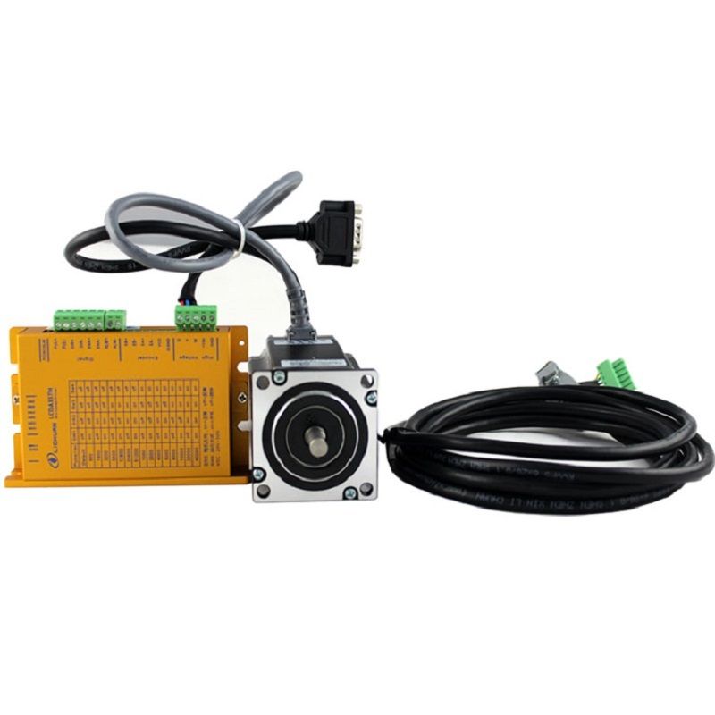 NEMA23 3N.m 3phase easy servo Closed loop stepper motor drive kit CNC DC NEMA23 3N.m 3phase easy servo Closed loop stepper motor drive kit CNC DC