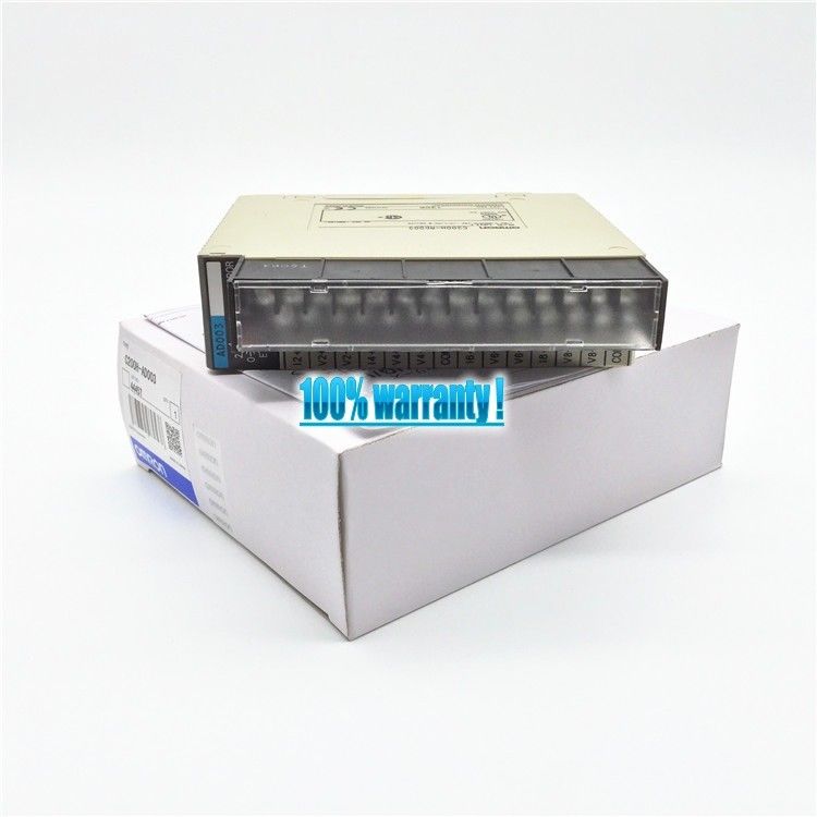 GENUINE NEW OMRON MODULE C200H-AD003 IN BOX C200HAD003 GENUINE NEW OMRON MODULE C200H-AD003 IN BOX C200HAD003