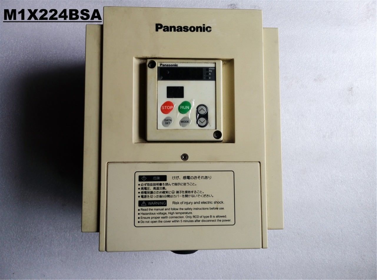 60% NEW Panasonic Inverter M1X224BSA 380V 2.2KW in stock 60% NEW Panasonic Inverter M1X224BSA 380V 2.2KW in stock