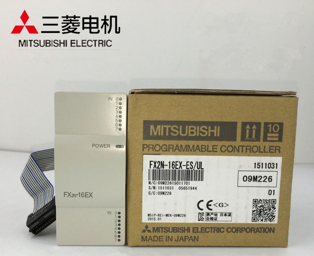 Original New MITSUBISHI PLC FX2N-16EX-ES/UL In Box FX2N16EXESUL Original New MITSUBISHI PLC FX2N-16EX-ES/UL In Box FX2N16EXESUL