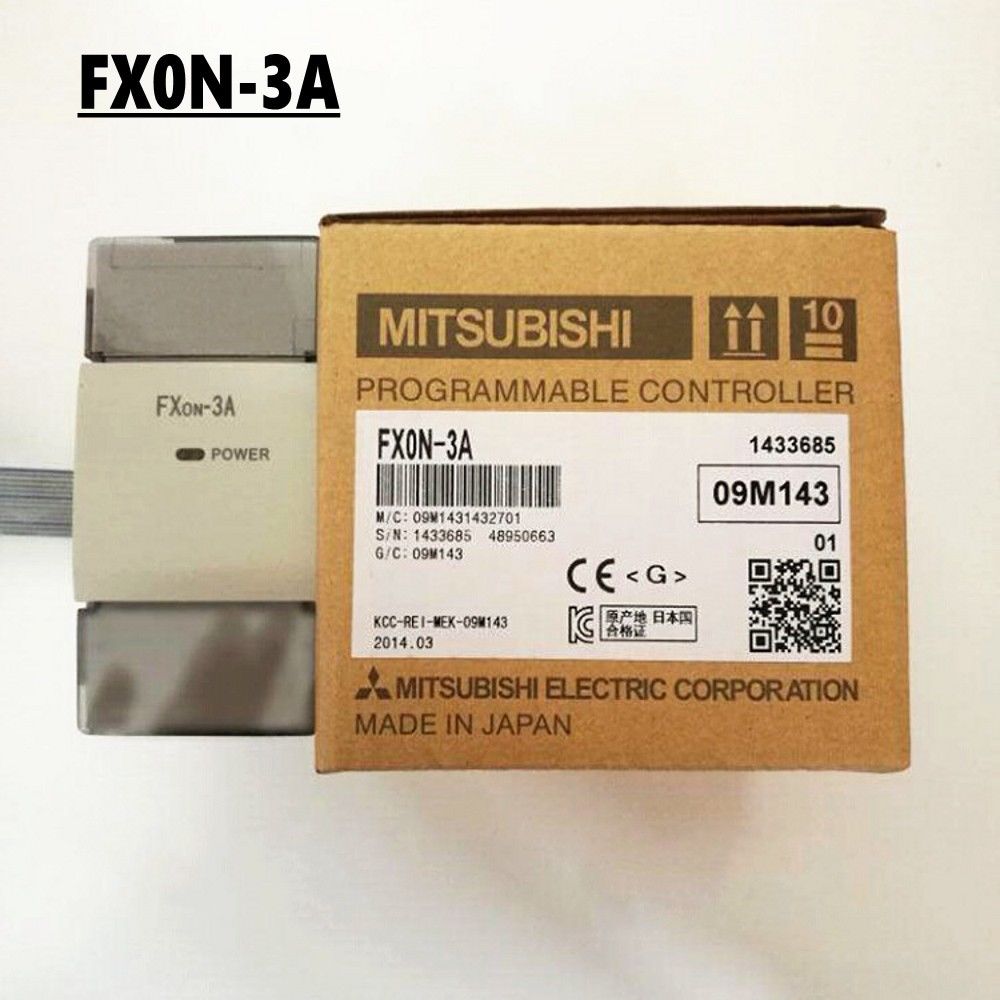 Brand New MITSUBISHI PLC FX0N-3A In Box FX0N3A Brand New MITSUBISHI PLC FX0N-3A In Box FX0N3A