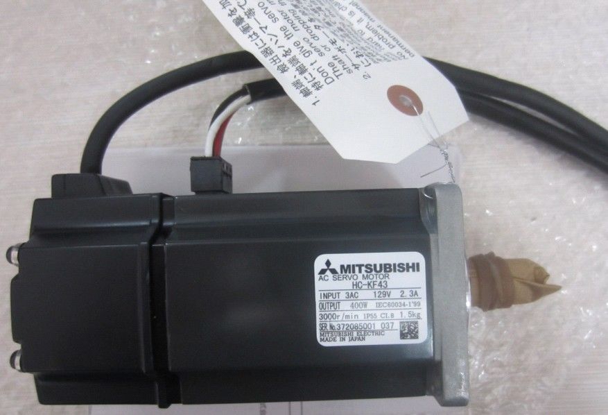NEW&ORIGINAL Mitsubishi AC SERVO MOTOR HC-KF43 HCKF43 in box NEW&ORIGINAL Mitsubishi AC SERVO MOTOR HC-KF43 HCKF43 in box
